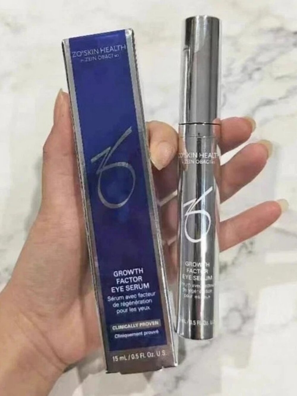 ZO Skin Health Growth Factor Eye Serum - 0.5 oz 15 mL -- EXP. 09/2027